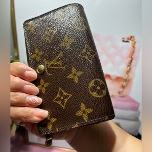 Louis Vuitton Monogram Porte Monnaie Tresor Wallet GUC